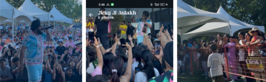 Punjabi Folk Dance Bhangra was organized in Vancouver under the name of 'Mela Punjabian Da'